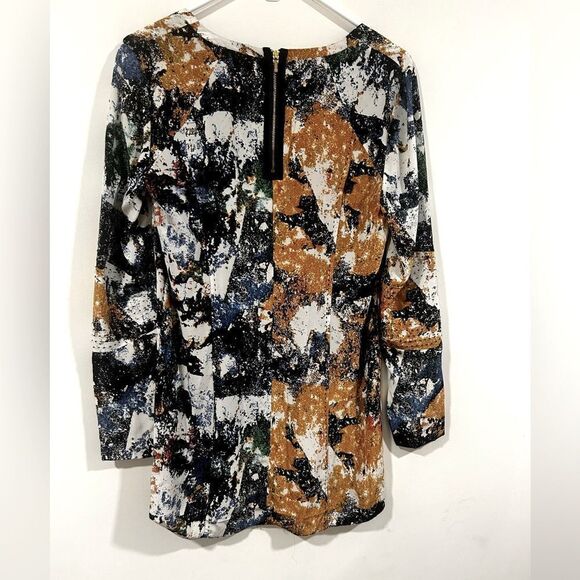 Tory Burch Womens 4 Eileen Silk de Chine Tunic Top Wally
Print Stitch Detail - Picture 5 of 8